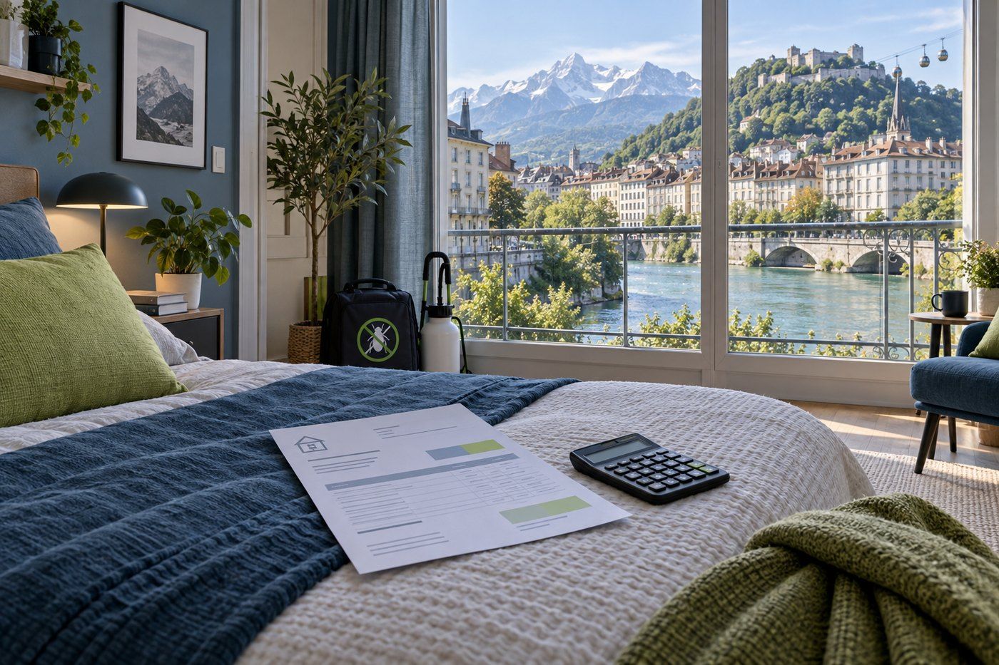 Combien coûte un traitement contre les punaises de lit